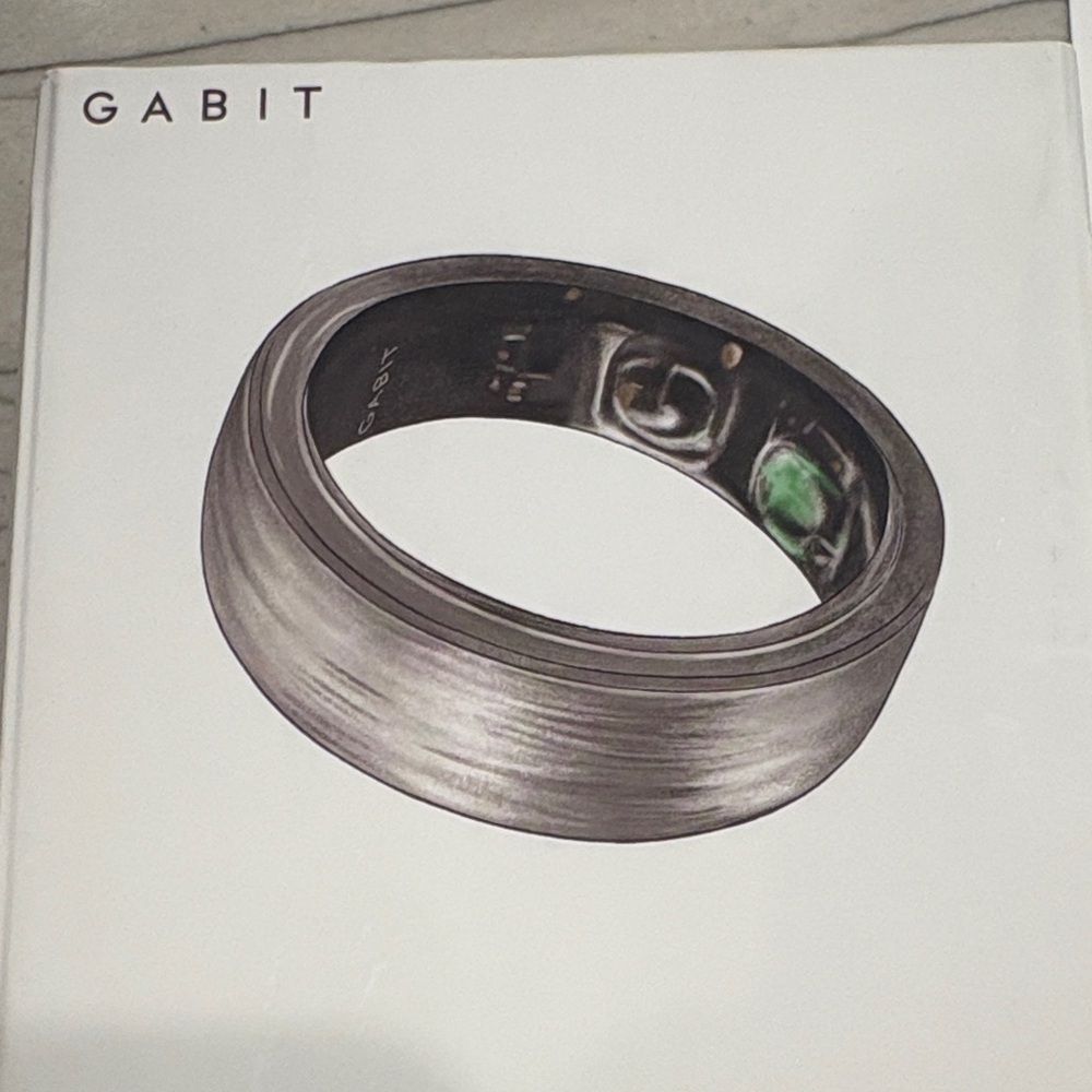 GABIT Silver Smart Ring